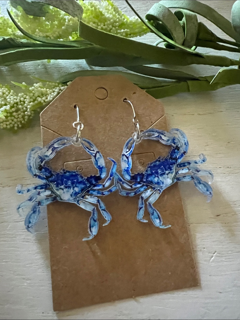 Crab earrings